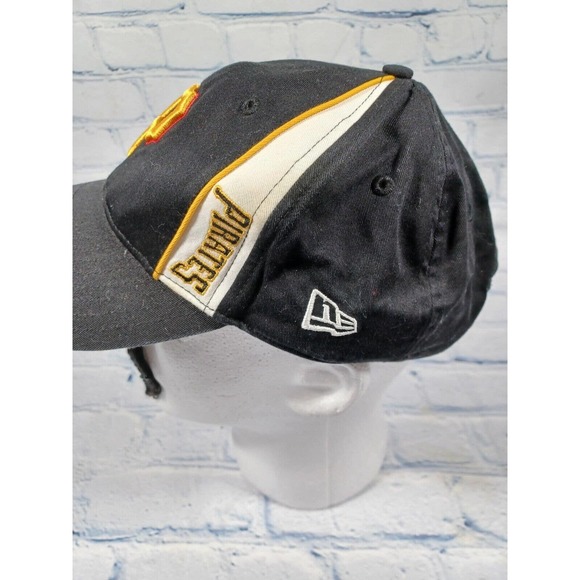 Pittsburgh Pirates MLB‎ New Era Black White Hat Adjustable - Picture 4 of 6